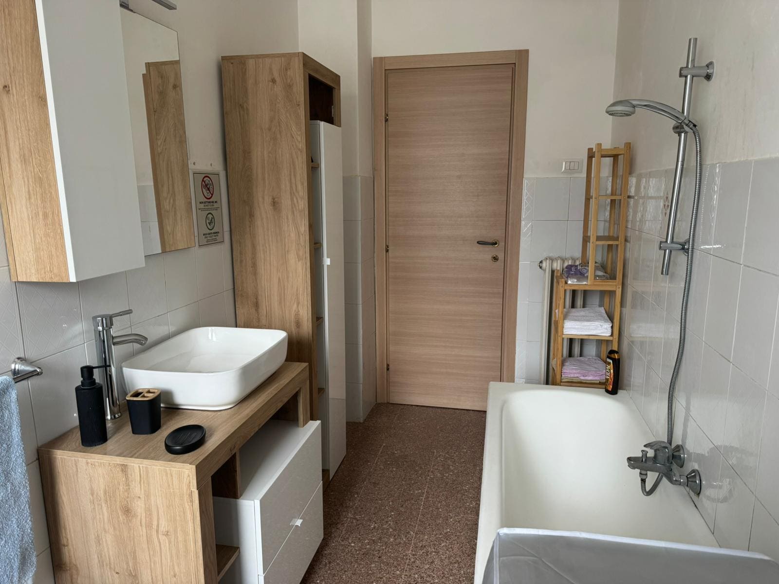 vasca nel bagno